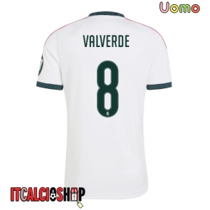 Real Madrid Federico Valverde #8 Prima Maglia 2026-27 Manica Corta